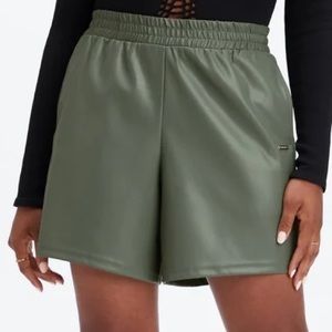 Fabletics Vegan Leather Shorts